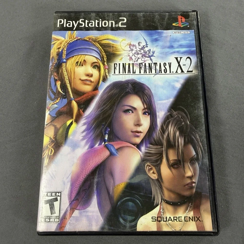 Final Fantasy X-2 (Sony PlayStation 2, PS2‎ 2003)  CIB Complete